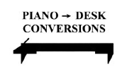 Pianos Converted to Desks